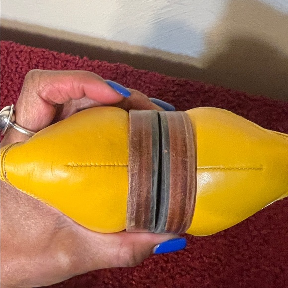 J. Crew Ryan Yellow Penny Loafer size 10 - Picture 14 of 17